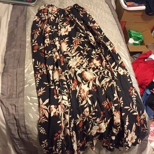 Floral Print A&F Skirt