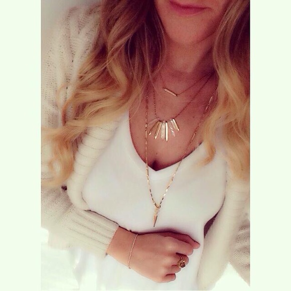 Stella Dot Rebel layering necklace