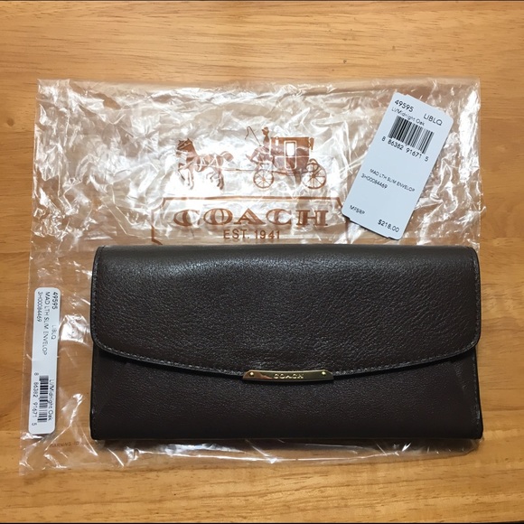 coach madison skinny wallet sale