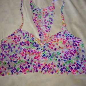 VS Pink lace Bralette