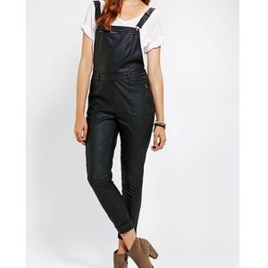 Sparkle & fade vegan leather overalls 😍