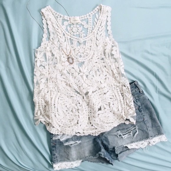 Beautiful lace tank