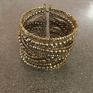 Beaded cuff
