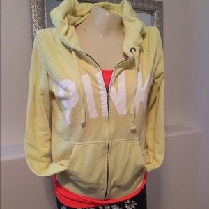 Victoria's Secret (PINK) - Yellow Hoodie