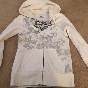 Fur lined fox riders hoodie