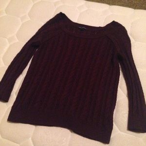 American eagle quarter sleeve sweater