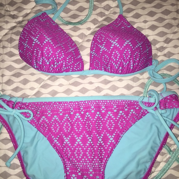 Brand new crochet look bikini!!!