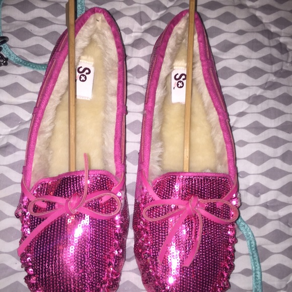 Brand new pink sparkly shoes!