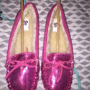 Brand new pink sparkly shoes!