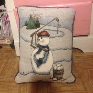 Christmas pillow great for Christmas season