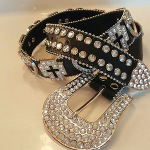 Belt with bling S