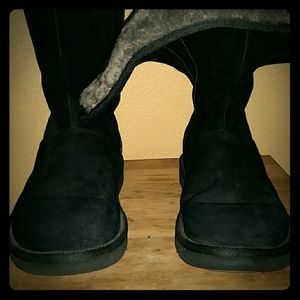 Black UGG boots