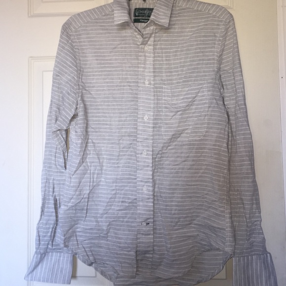 Long sleeve Gray top Mens