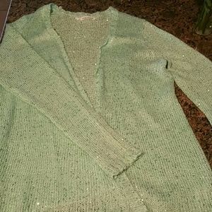 Mint sweater/cardigan