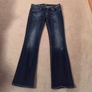 Express rerock bootcut jeans