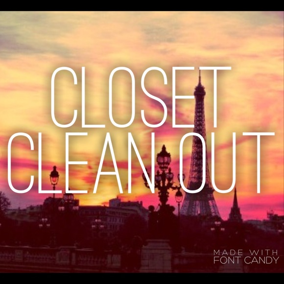 CLOSET CLEAN OUT - Make an offer!