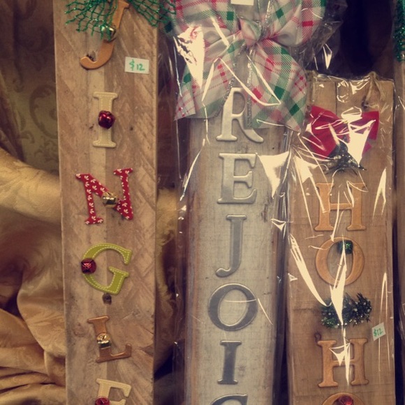 Hand crafted Wooden Christmas decorations(: - Picture 2 of 3