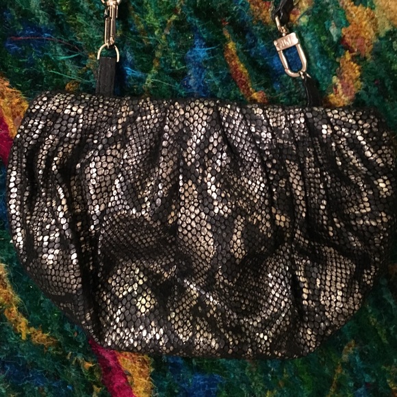 DVF Python leather handbag - Picture 1 of 4