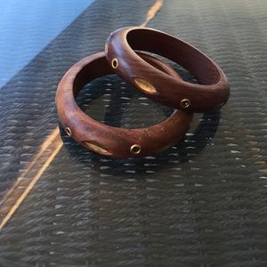 Wooden bracelets