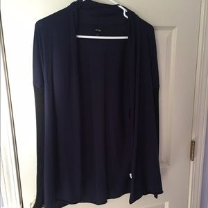 Blue and Black cardigan