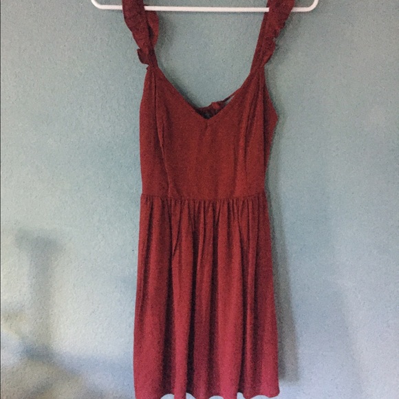 Maroon Brandy Melville Dress