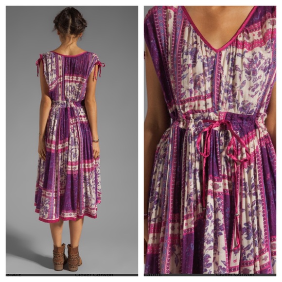 FREE PEOPLE Vintage Style Dress - Picture 2 of 4