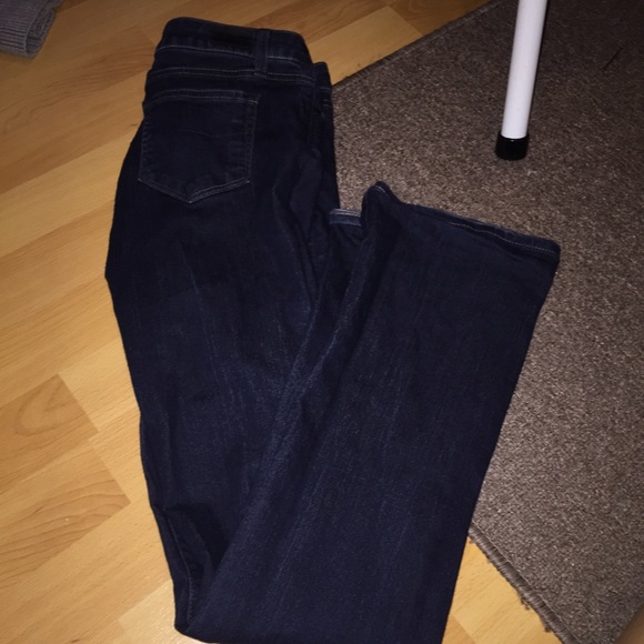 Dark blue jeans