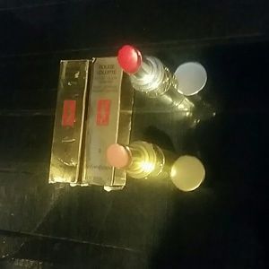 A ysl lip stick and a tinted balm