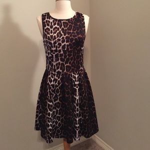 Gianni Bini cheetah pattern dress size small