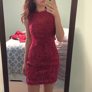 Red cocktail dress!