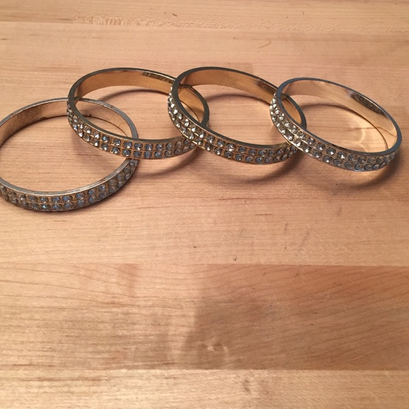Rhinestone bracelet, 4 in total - Picture 2 of 4