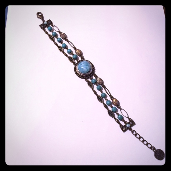 Ginger Snap 1-Snap Turquoise Bracelet