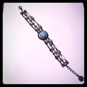 Ginger Snap 1-Snap Turquoise Bracelet