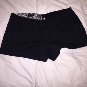 Black volcom shorts