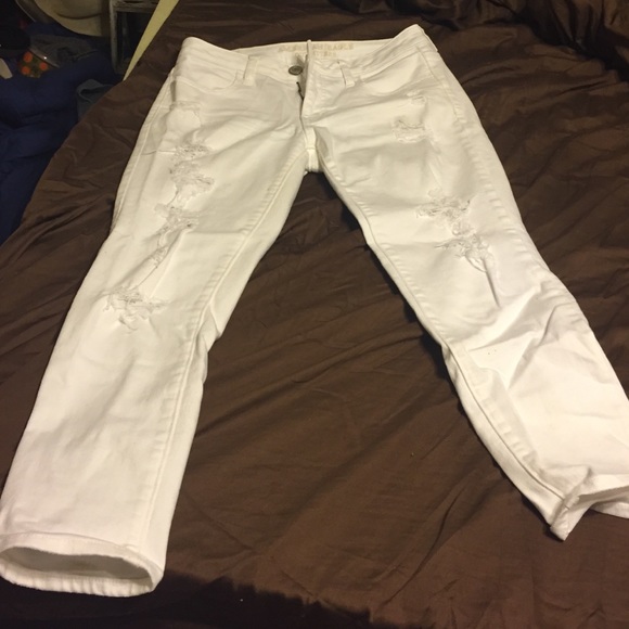 White jeans