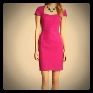 Banana Republic Pink Sloan Sheath Dress