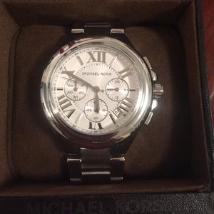 Brand new silver Michael Kors watch