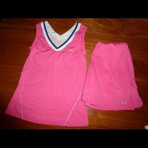 Italian 2 piece tennis dress