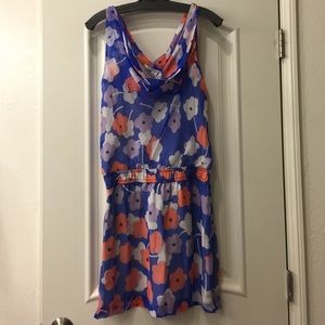 DVF Lou Floral Silk Dress