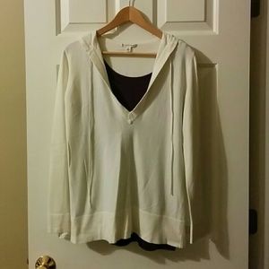 Banana Republic, cream light weight sweater