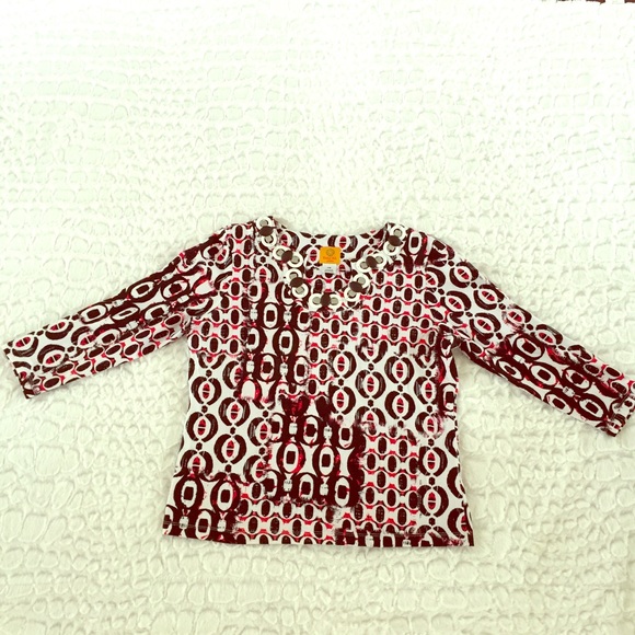 3/4 sleeve blouse