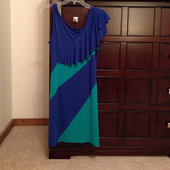 Cute Blue and Teal Dress