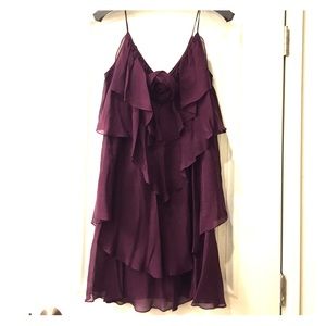 BNWT Rebecca Taylor Tiered Georgette Ruffle Dress