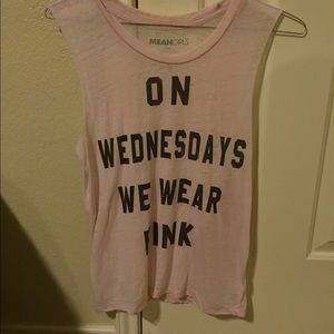Tank- On Wednesdays we wear pink