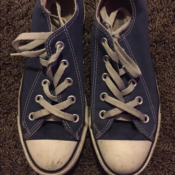 Navy Blue Chucks