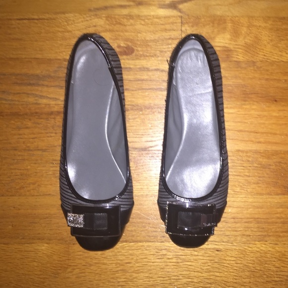 Calvin Klein flats, *worn once*