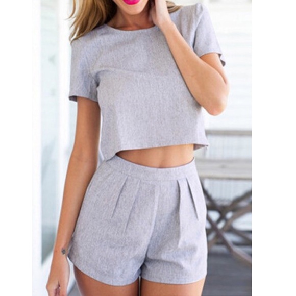 New grey two piece set!