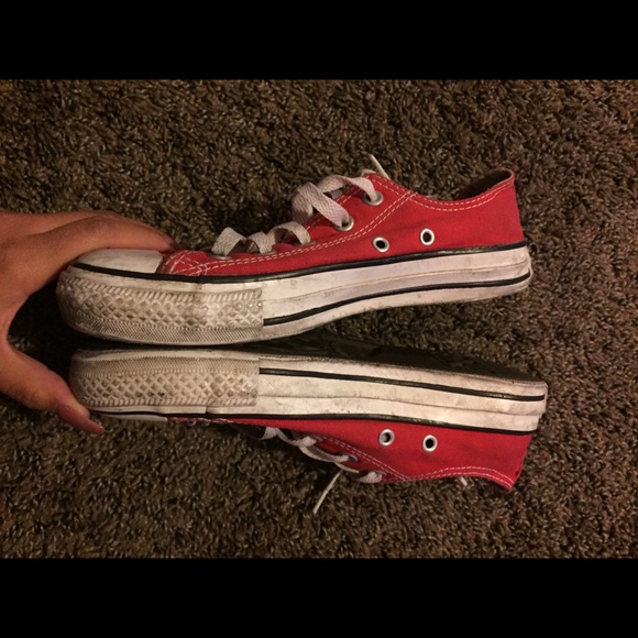 Red Converse - Picture 2 of 4
