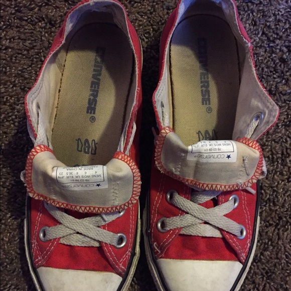 Red Converse - Picture 4 of 4