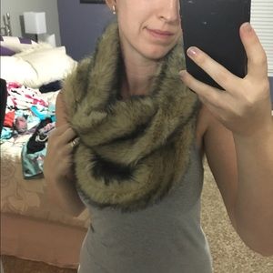 Faux fur scarf